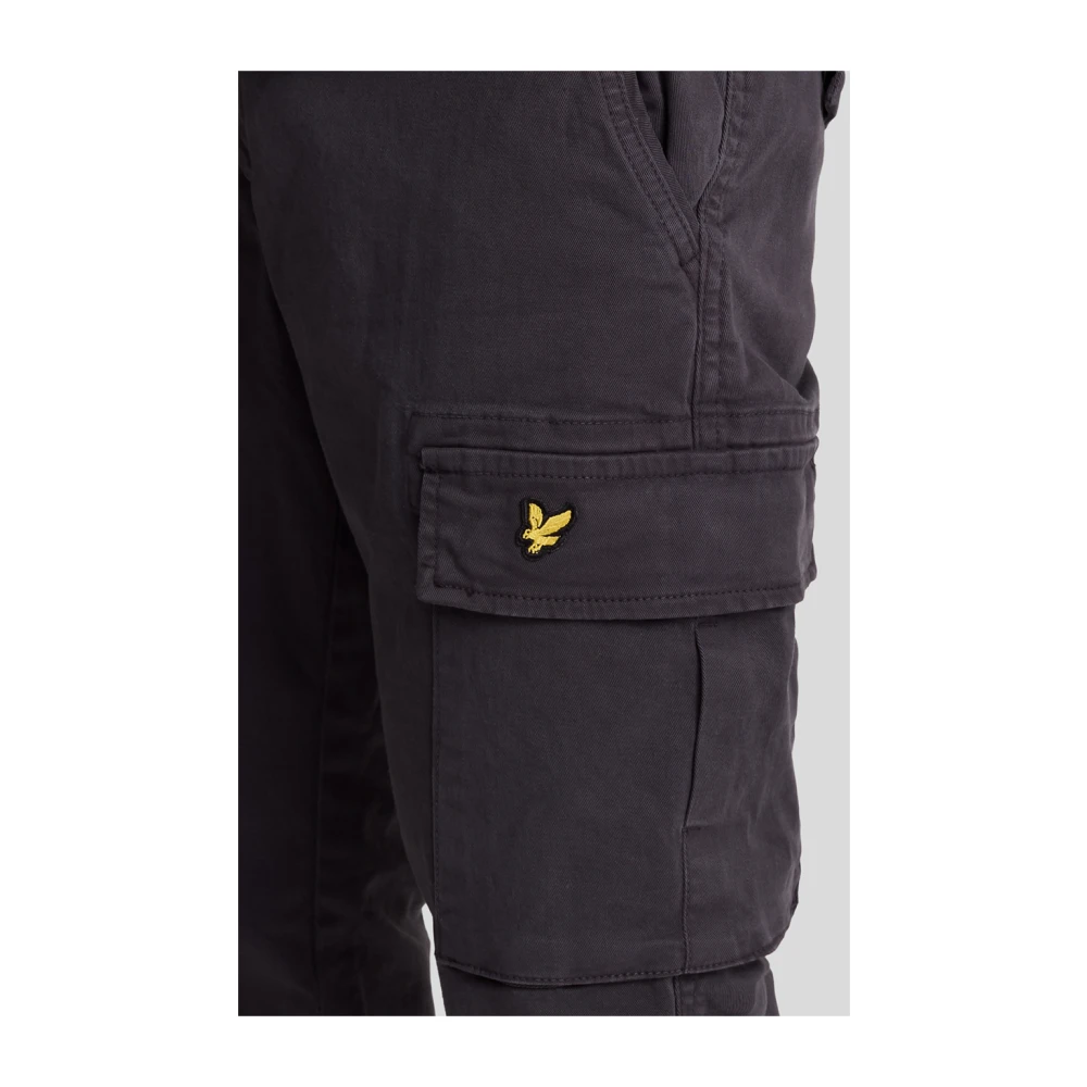 Lyle & Scott Cargo Broek Antraciet Gray Heren