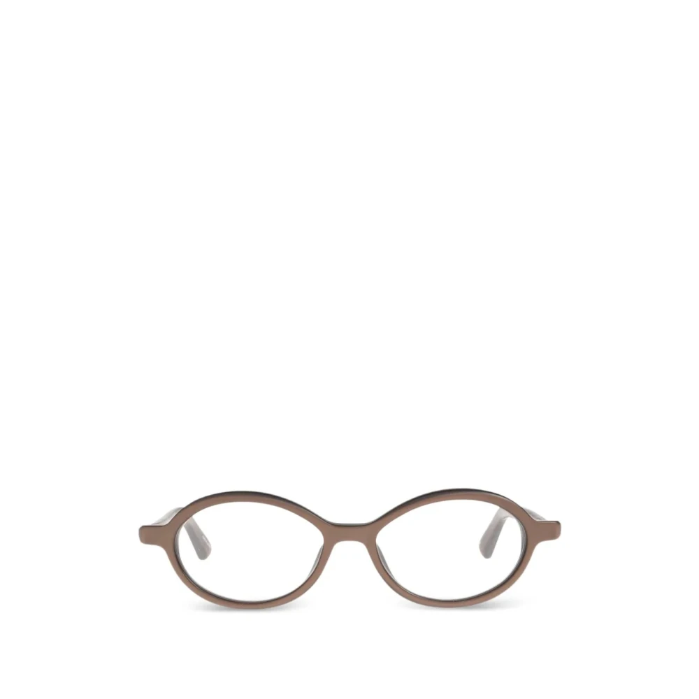 Jacquemus Brown Glasses, Female, 52 Mm, Pablo Optical Frame