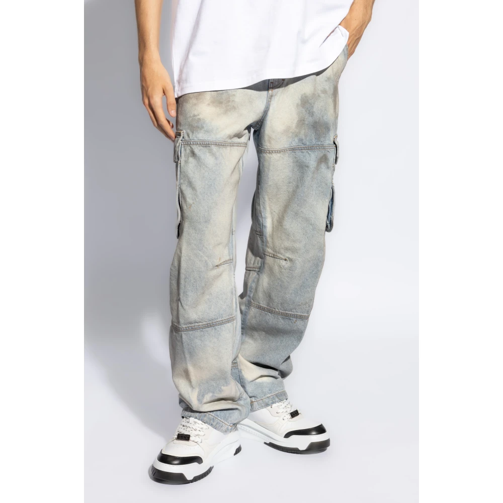 Diesel Jeans D-Fish-Cargo L.32 Blue Heren