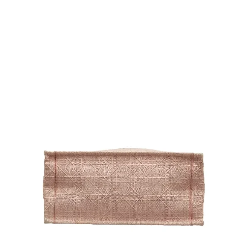 Dior Vintage Pre-owned Canvas totes Pink Dames