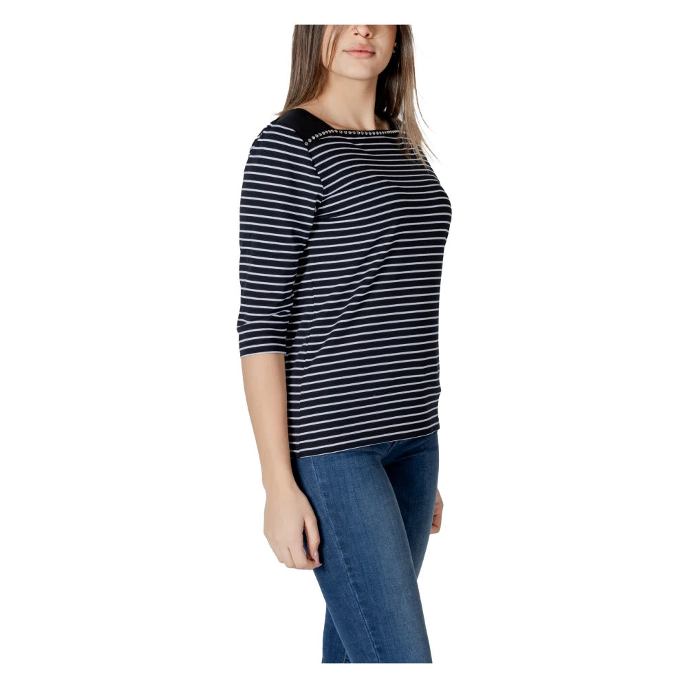 Liu Jo Korte Mouw T-shirt Collectie Black Dames