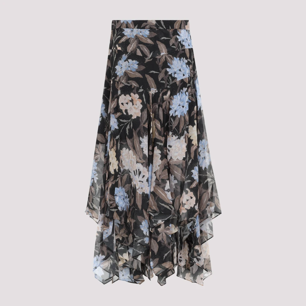 Zimmermann Elegante Zwarte Rok Dameskleding Multicolor Dames