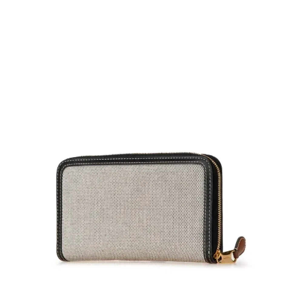 Burberry Vintage Pre-owned Canvas wallets Gray Dames