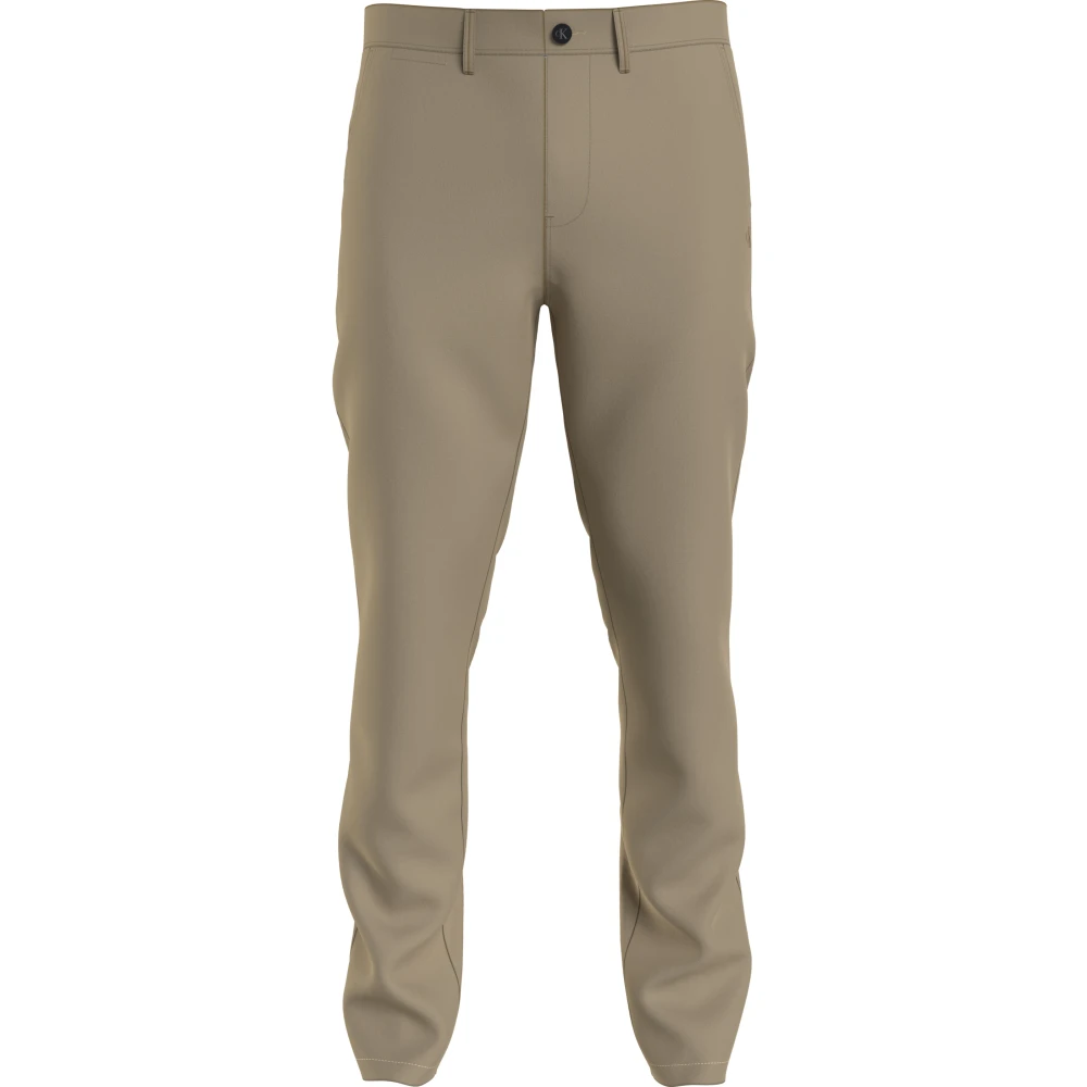 Calvin Klein Men's Beige Jeans Trousers - Chinos - W36 - Trousers