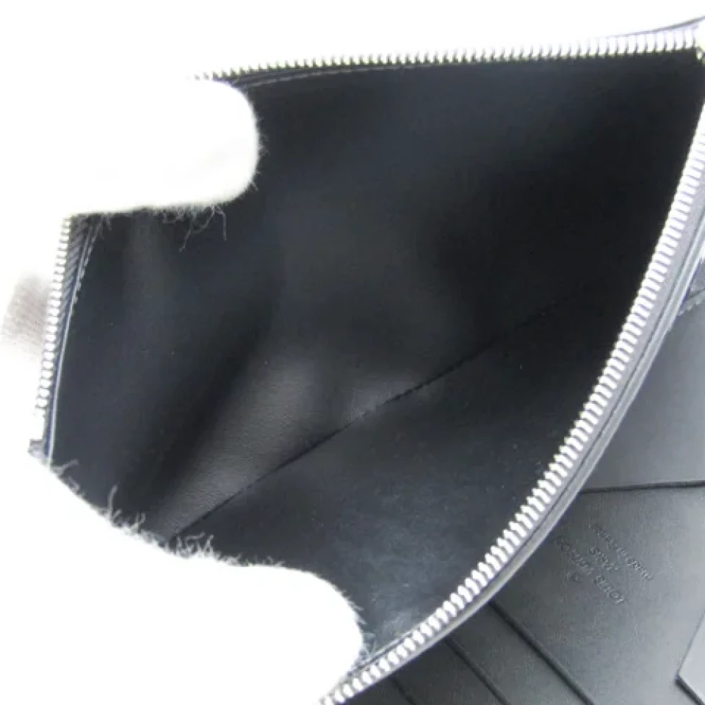 Louis Vuitton Vintage Pre-owned Leather wallets Black Heren
