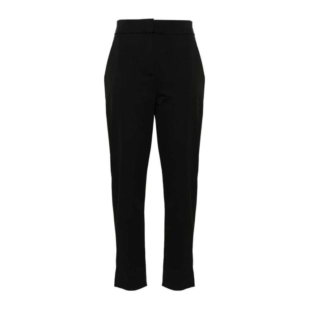 Max Mara Svarta Golfbyxor Easywear Stil Black, Dam