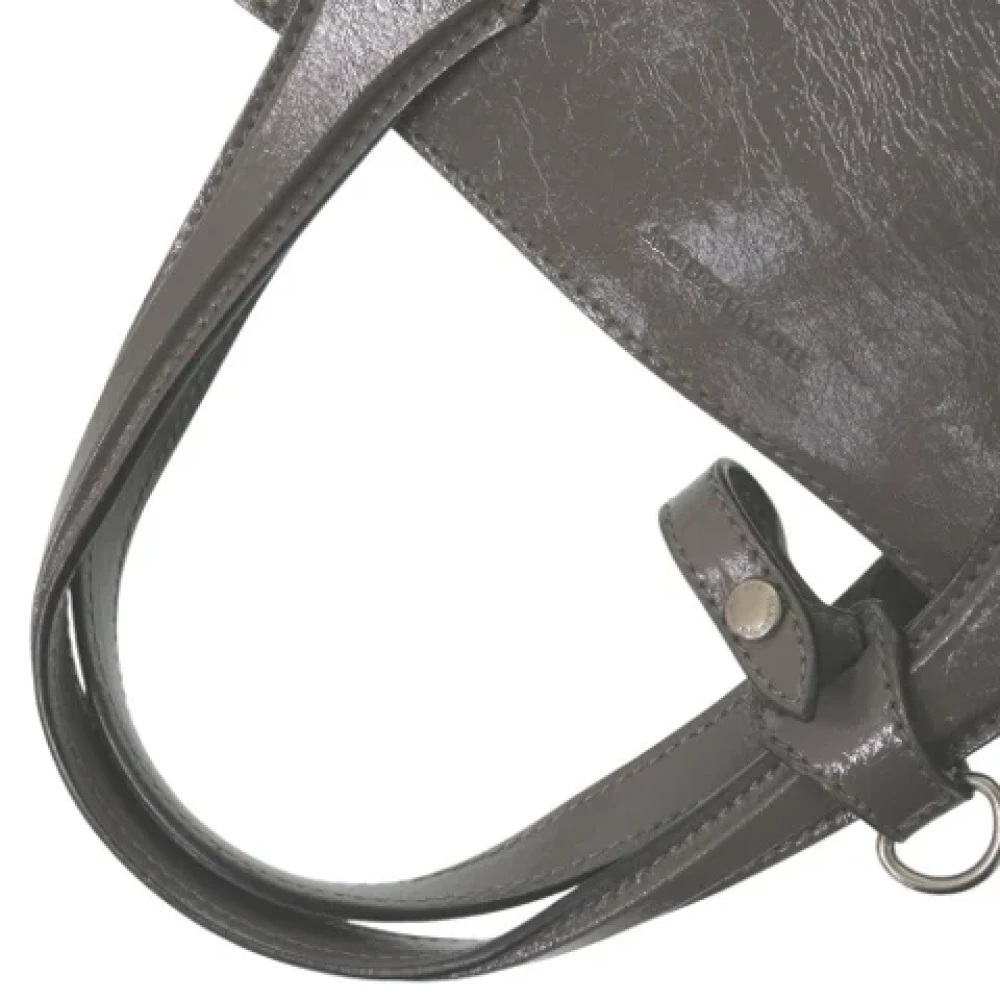 Burberry Vintage Pre-owned Fabric handbags Gray Dames