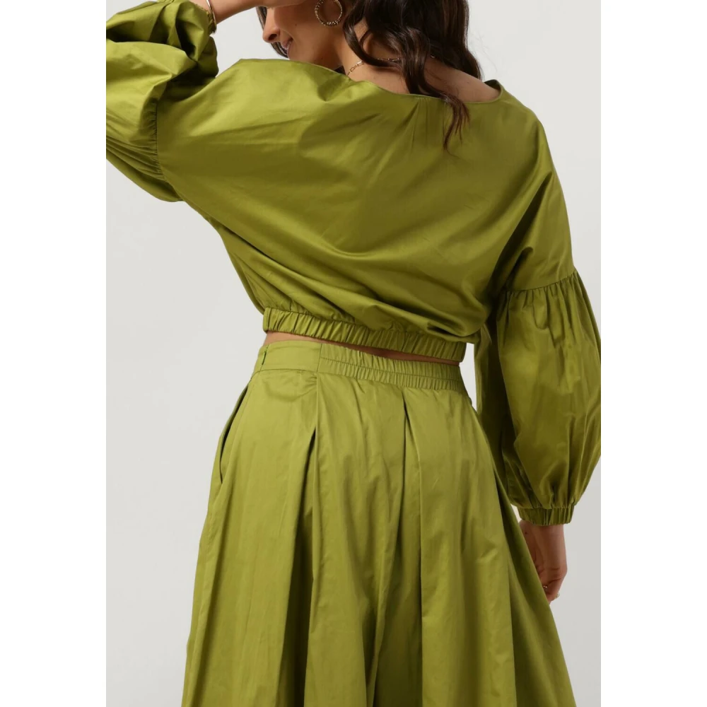 Devotion Limoen Zomerblouse Lowanna Green Dames