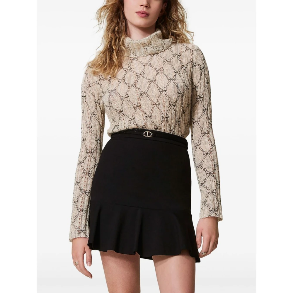 Twinset Crème Sweaters Set Beige Dames