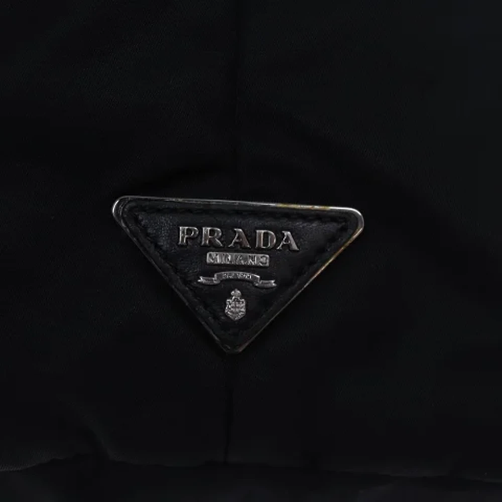 Prada Vintage Pre-owned Fabric prada-bags Black Dames