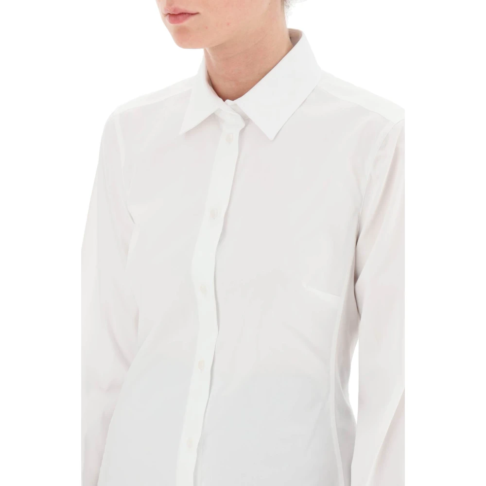Dolce & Gabbana Camisa Stijlvol Overhemd White Dames