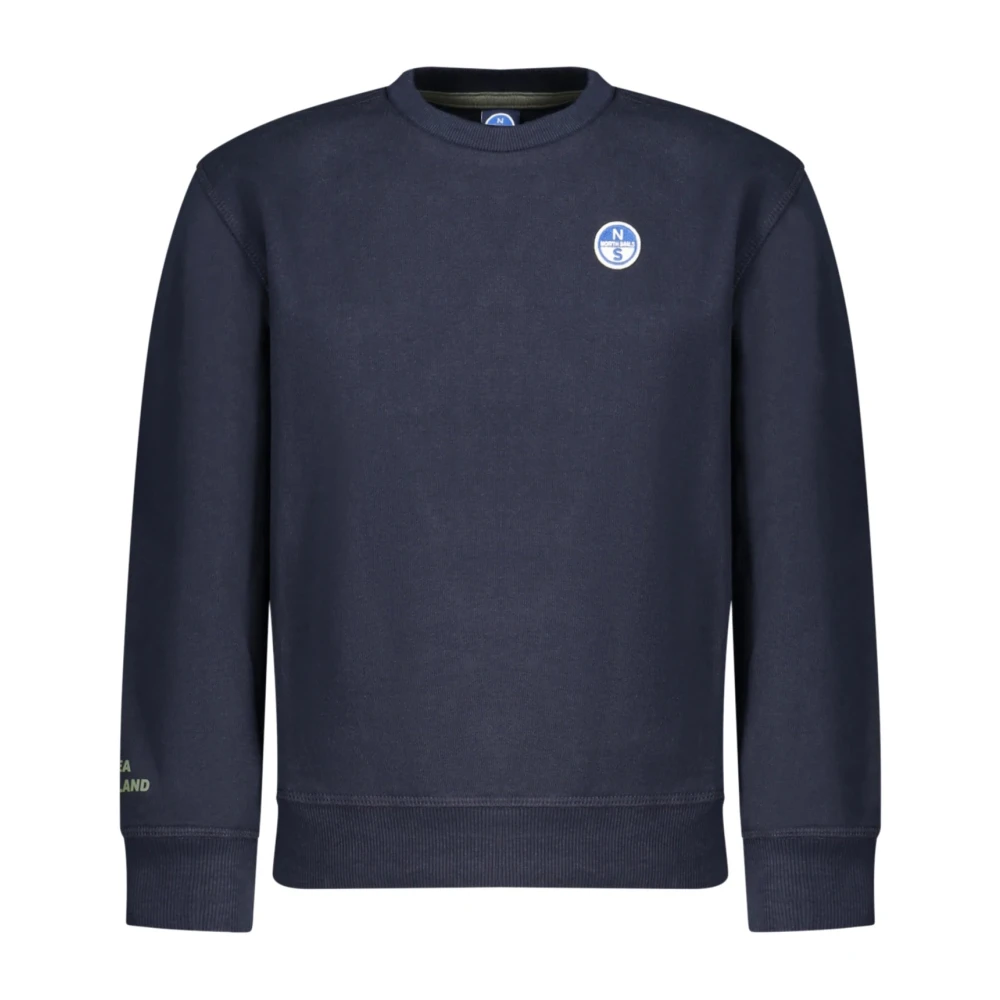 North Sails Unisex Kids Blue Kids Sweatshirts, 8 Y, Sweatshirt