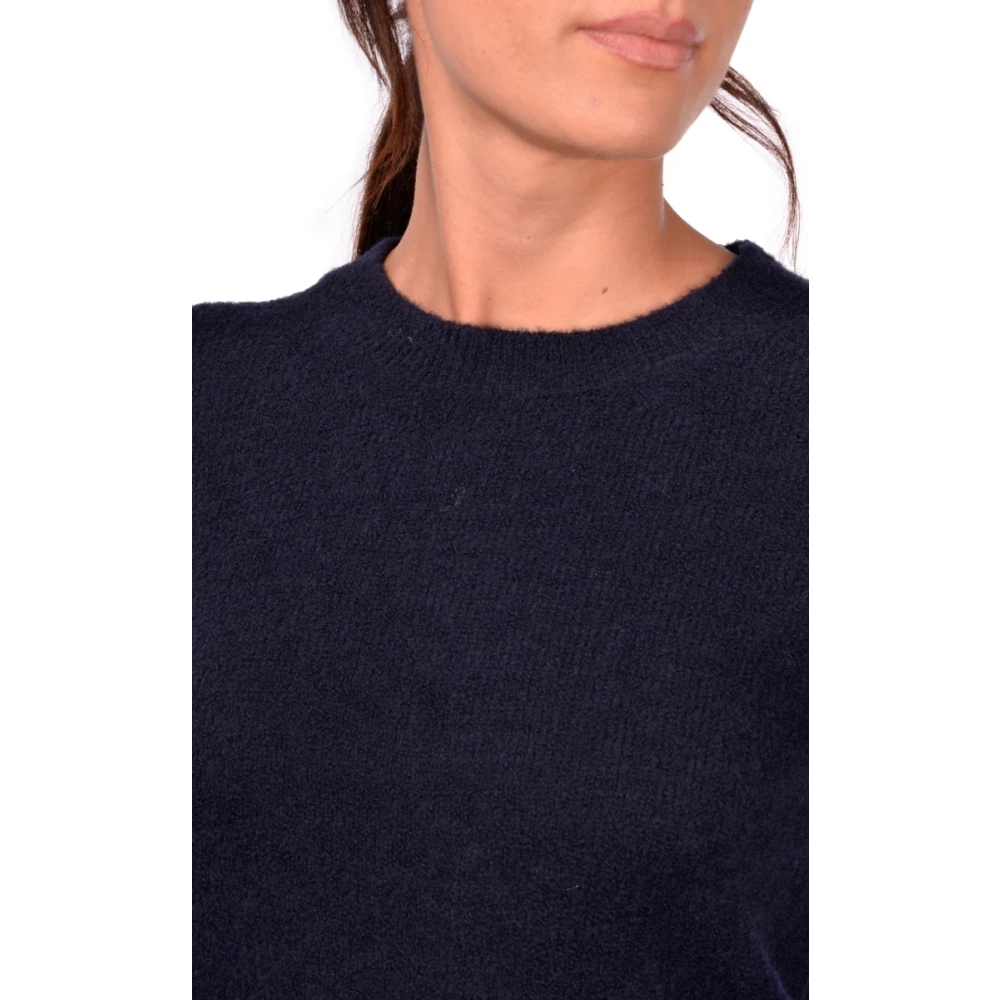 Gran Sasso Veelzijdige Bouclé Trui Blue Dames