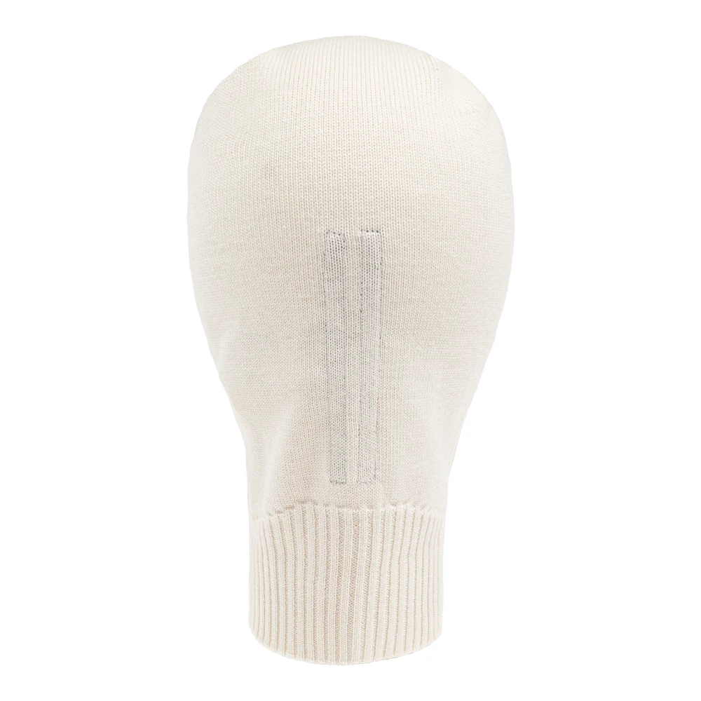 Rick Owens Wollen Bivakmuts Beige Heren