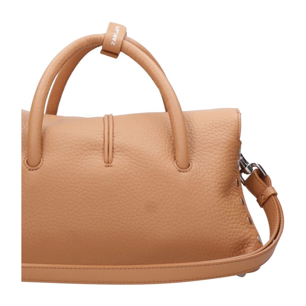 Zanellato Gestructureerde leren tas met unieke kenmerken Brown Dames