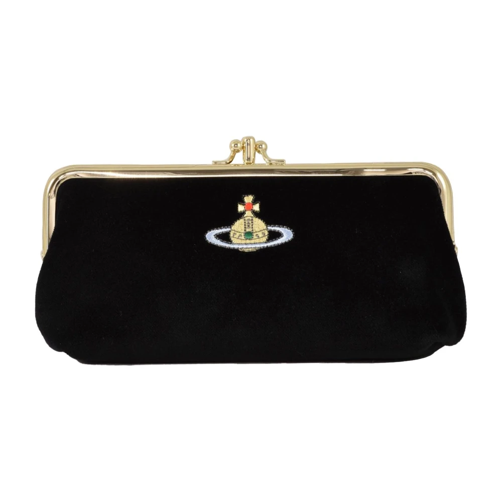 Vivienne Westwood Natuurlijke Vezel Kaarthouder Black Dames