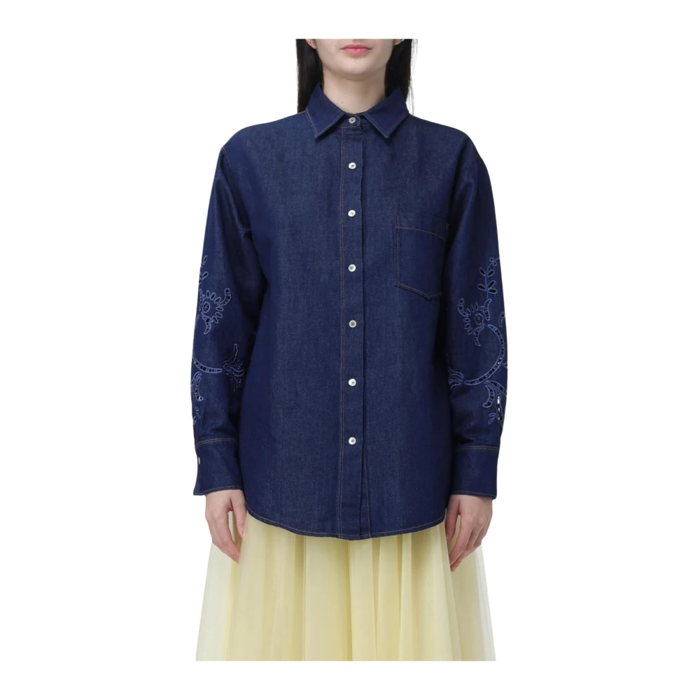 Blouses & Shirts > Denim Shirts - - Forte Forte - Modalova