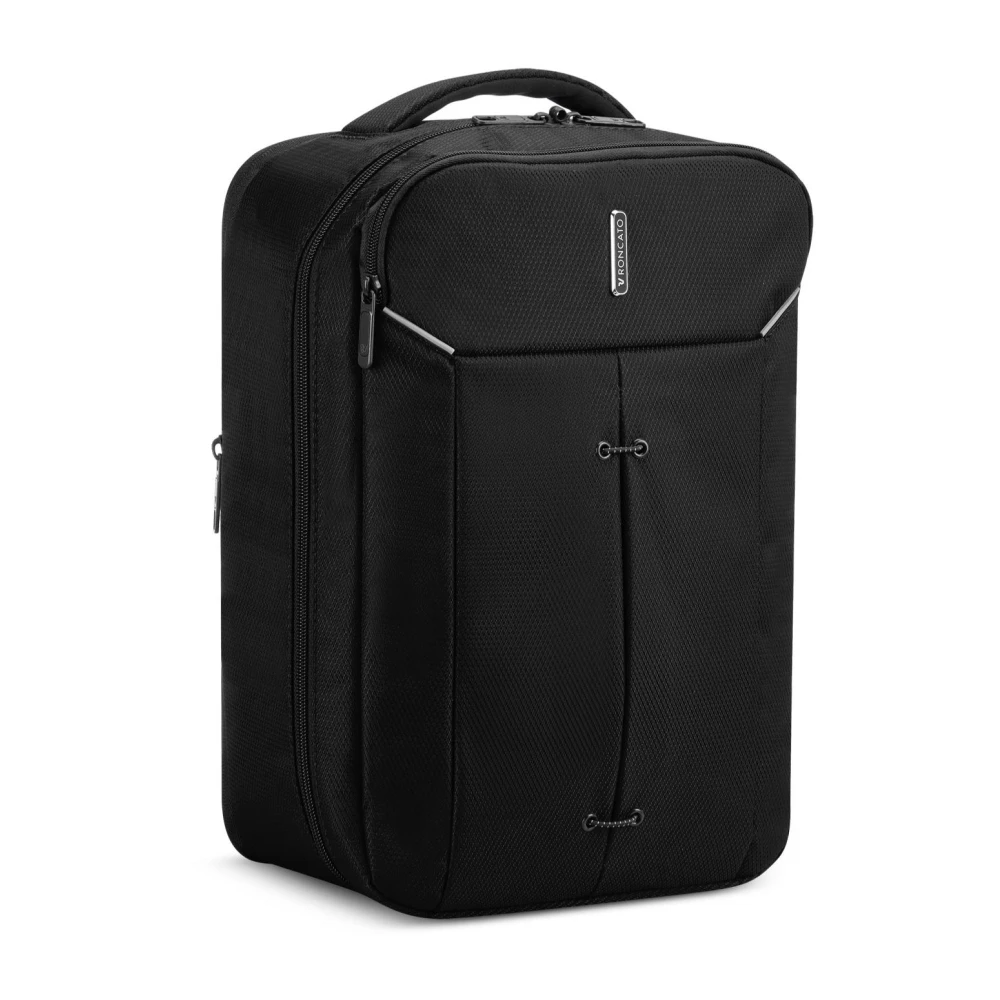 Roncato Stijlvolle Rugzak voor Dagelijks Gebruik Black Unisex