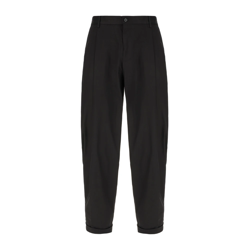 Dolce & Gabbana Uomo Nero Pantaloni, M, New,