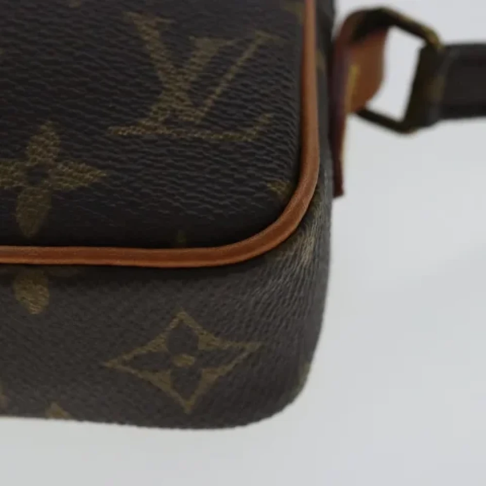 Louis Vuitton Vintage Pre-owned Canvas clutches Brown Dames