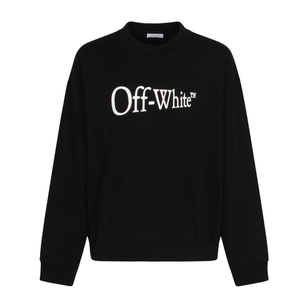 Off White Men's Black Run Arrow Skate Crewneck - Sweatshirts - S - Sweatshirts & Hoodies