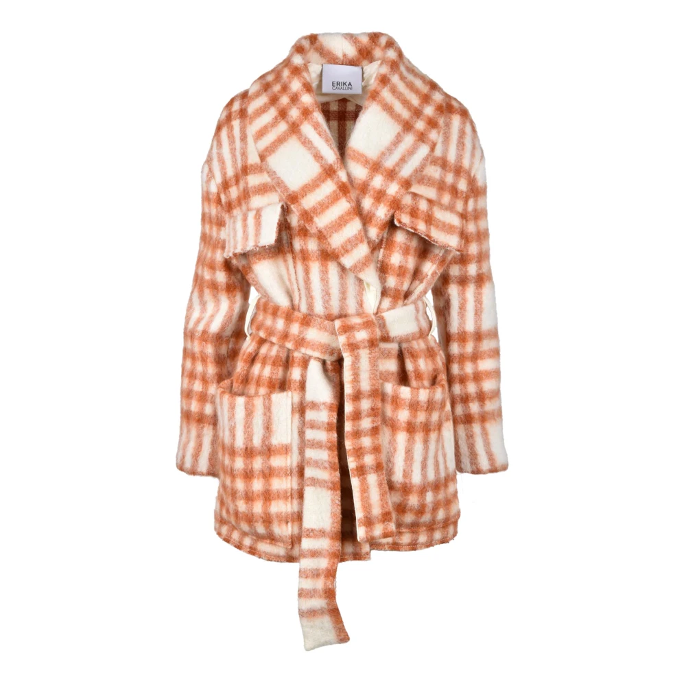 Coats > Belted Coats - - Erika Cavallini - Modalova