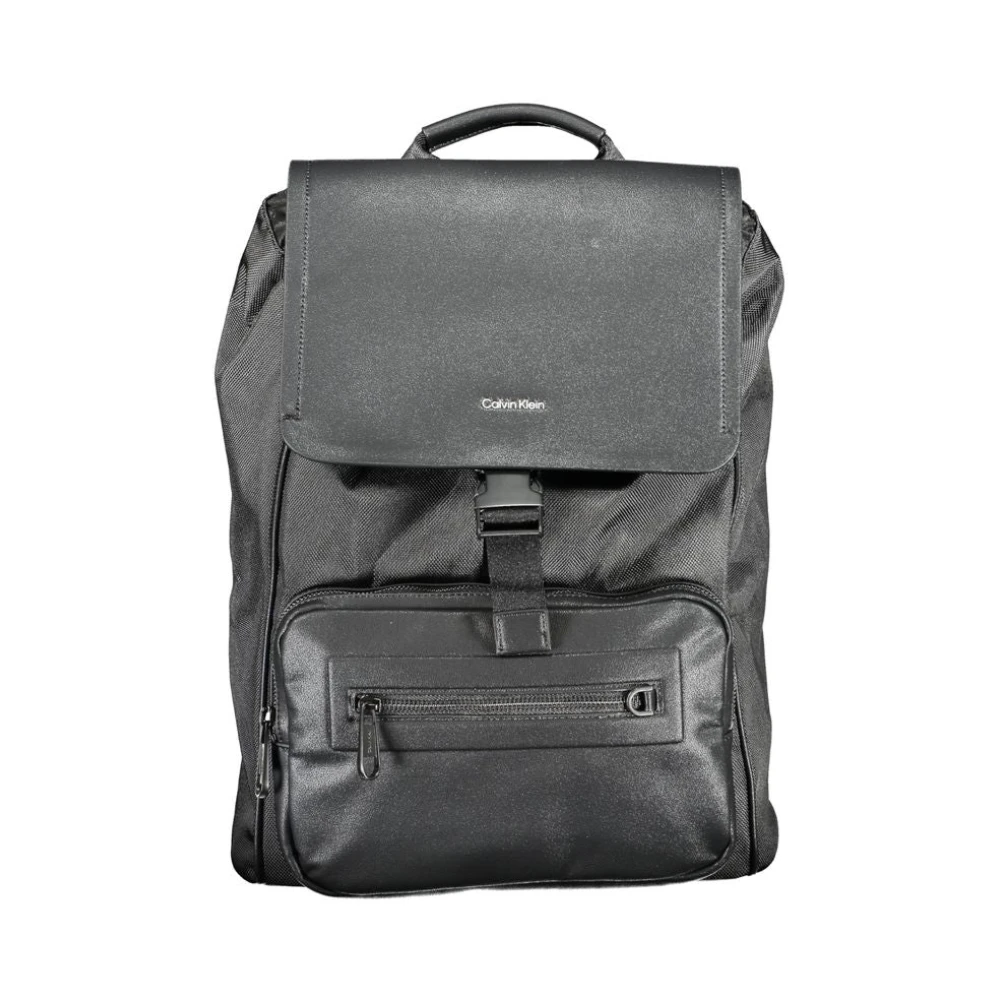 Calvin Klein Men's Black Polyester Backpack