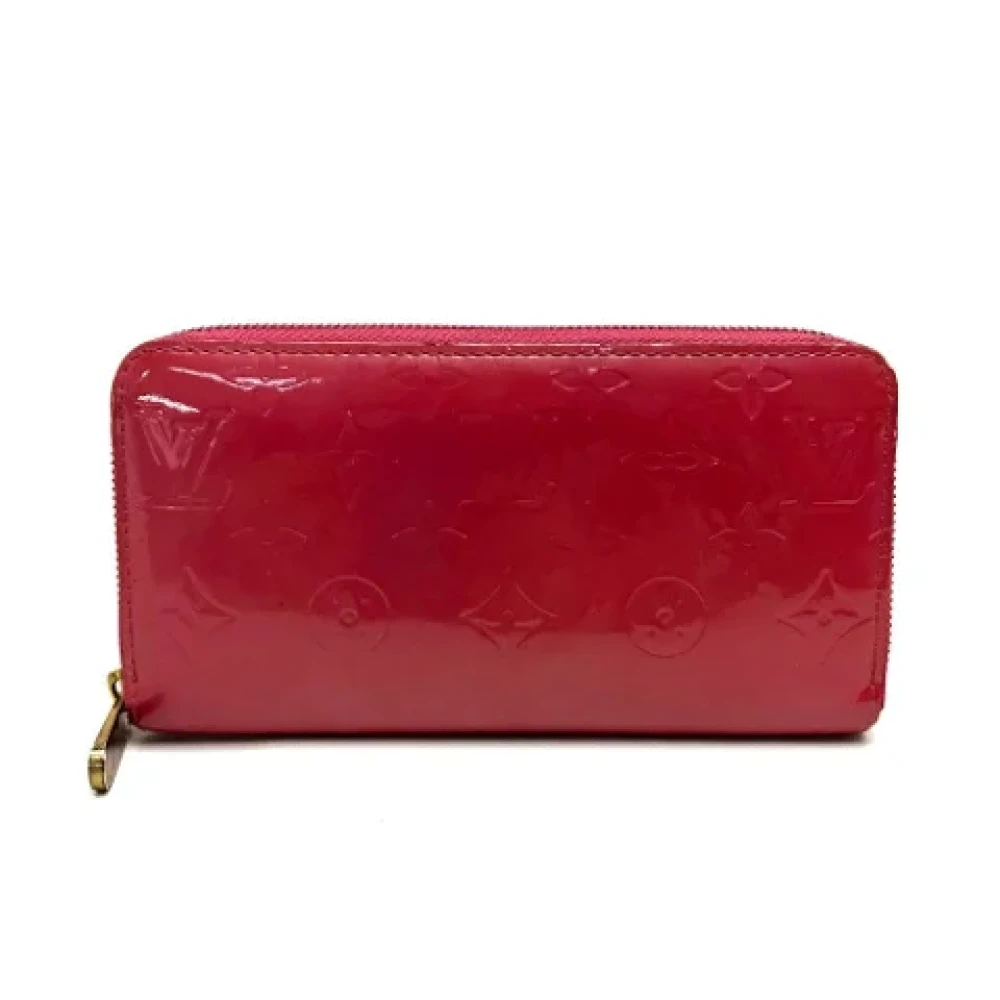 Louis Vuitton Vintage Pre-owned Leather wallets Pink Dames