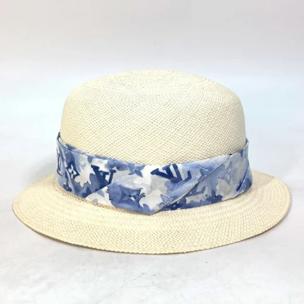 Louis Vuitton Vintage Pre-owned Fabric hats Blue Dames