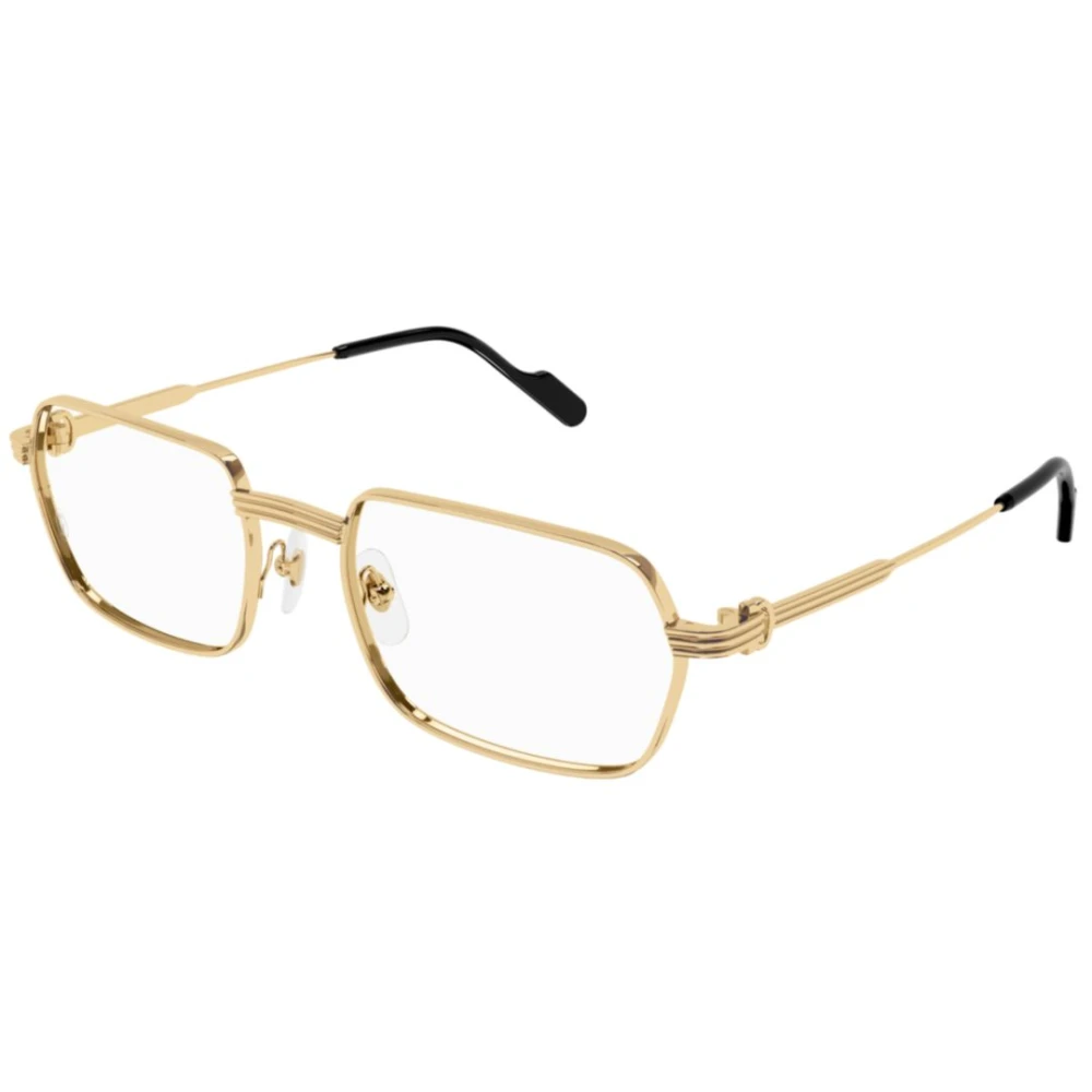 Cartier Elegant Brilmontuur Yellow Unisex
