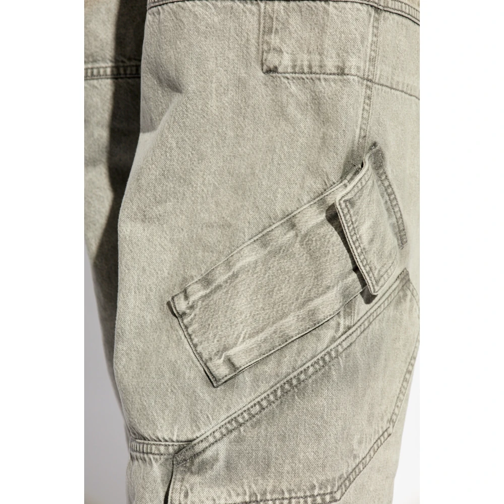 Versace Cargo jeans Gray Heren