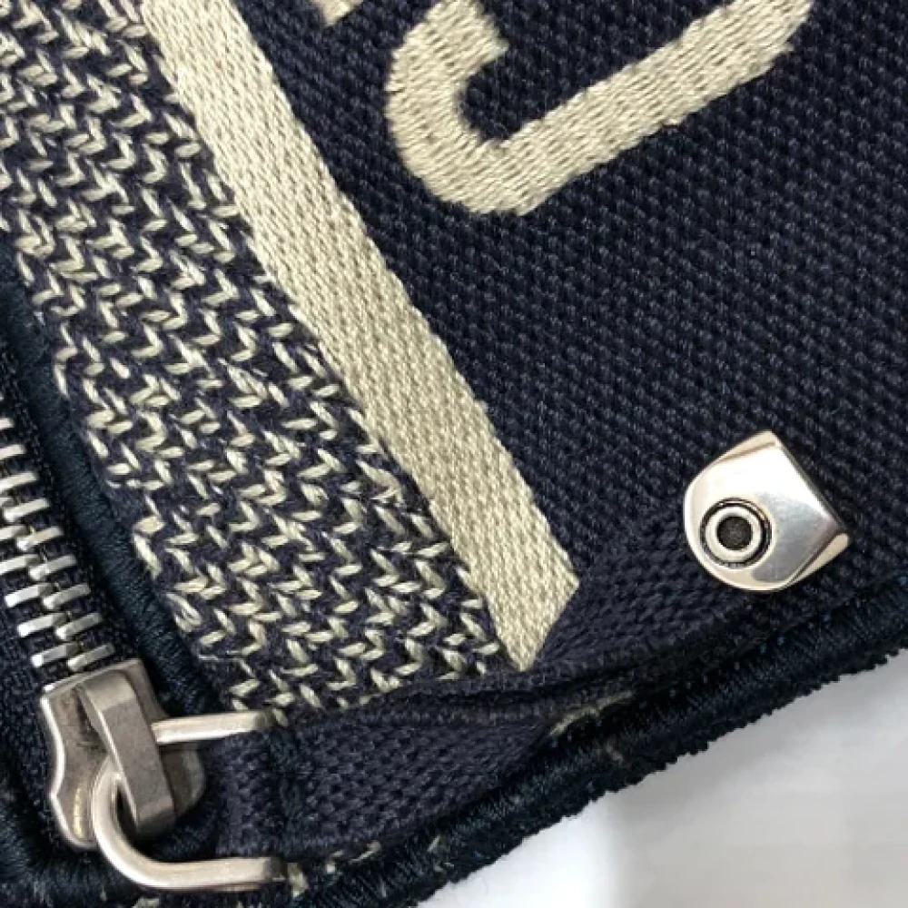 Dior Vintage Pre-owned Fabric dior-bags Blue Dames