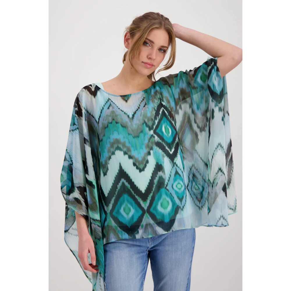 monari Blouses Blue Dames