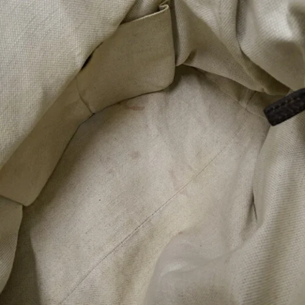 Gucci Vintage Pre-owned Canvas gucci-bags Beige Dames
