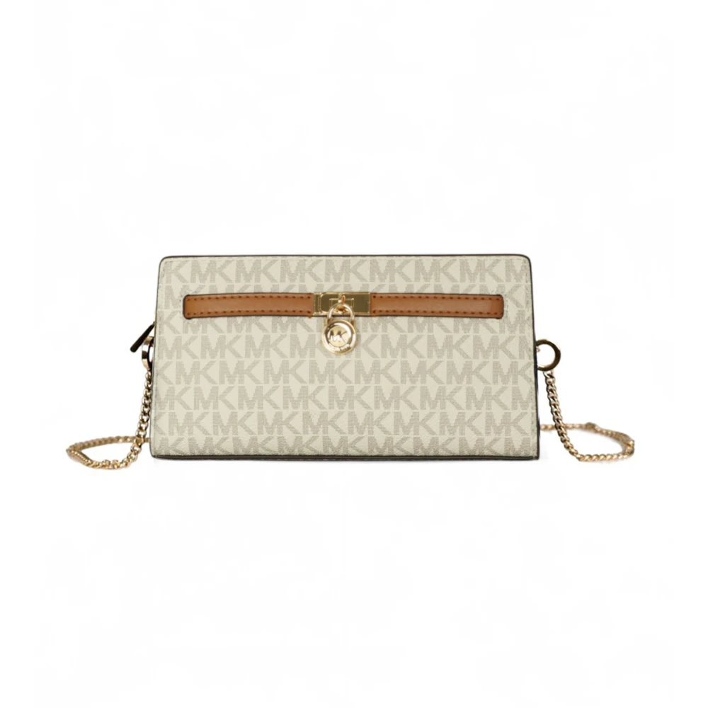 Michael Kors Women's Beige Cross Body Bags, One Size, Hamilton Moderne Mini Crossbody Bag