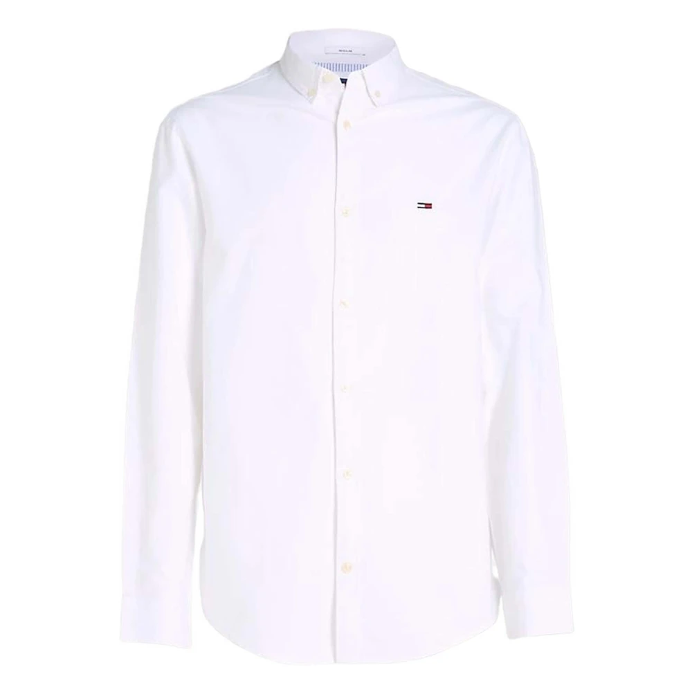 Tommy Hilfiger Entry Reg Oxford Overhemd White Heren