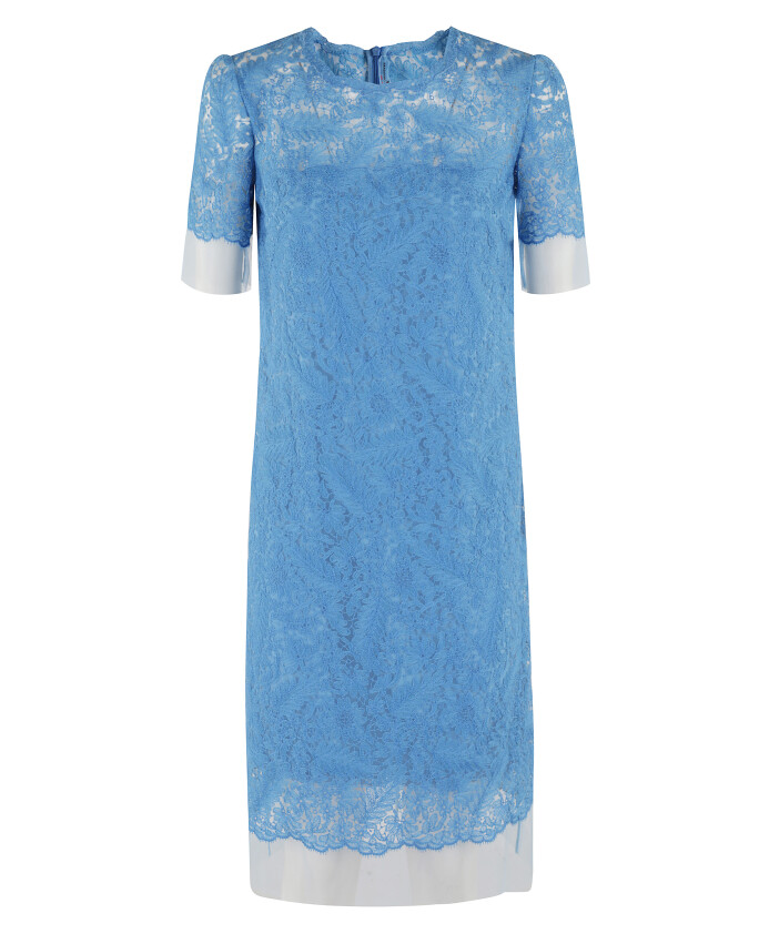 robe-midi-bleue-brodee-de-fleurs