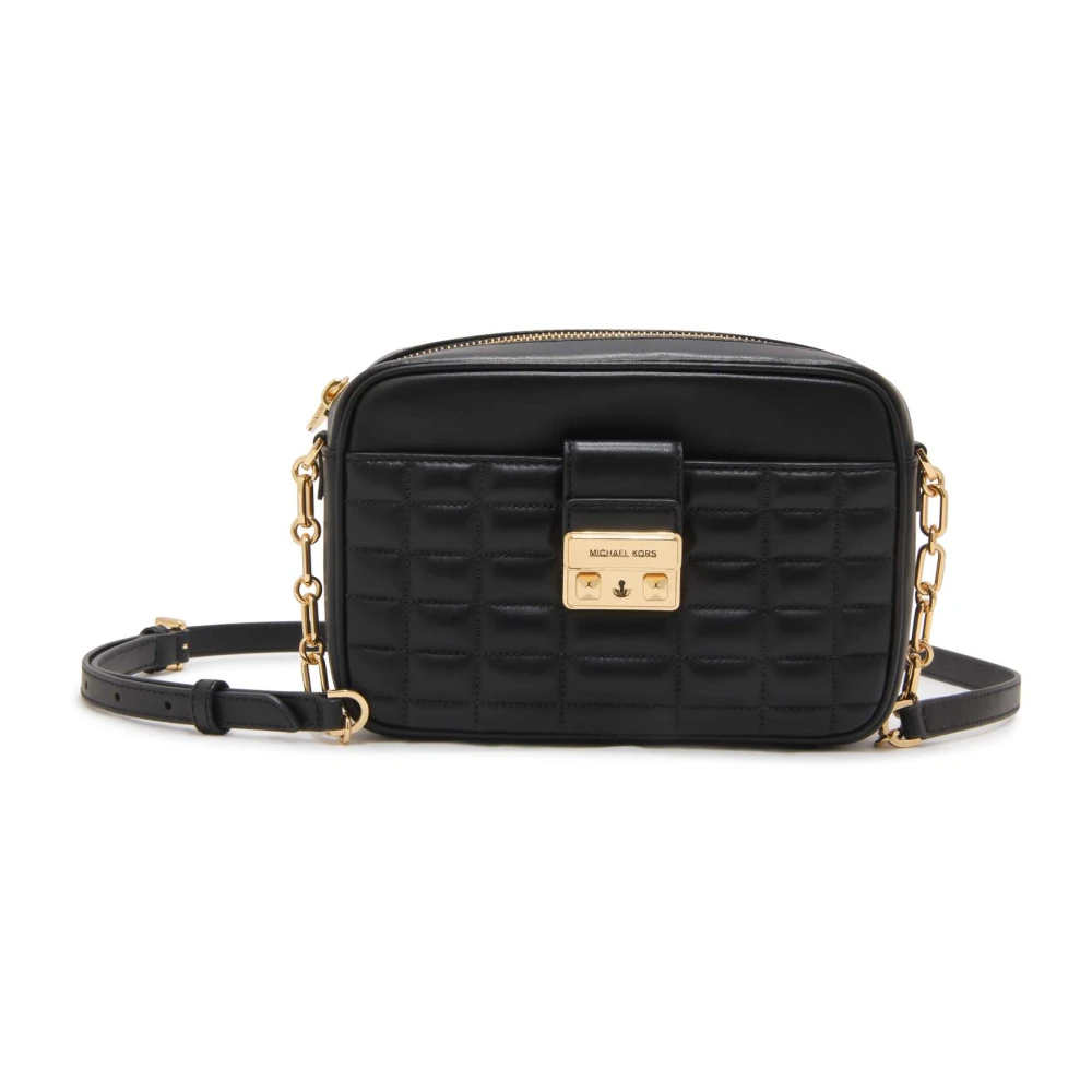 Michael Kors Women's Black Cross Body Bags, One Size, Tribeca Camera Bag