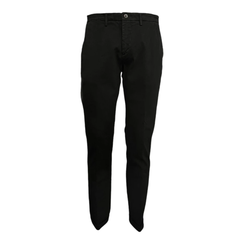 Harmont & Blaine Men's Black Slim Trousers In - 56