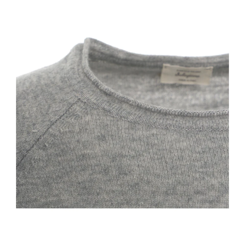 Daniele Fiesoli Luxe Cashmere Gebreide Kleding Grijs Aw24 Gray Heren