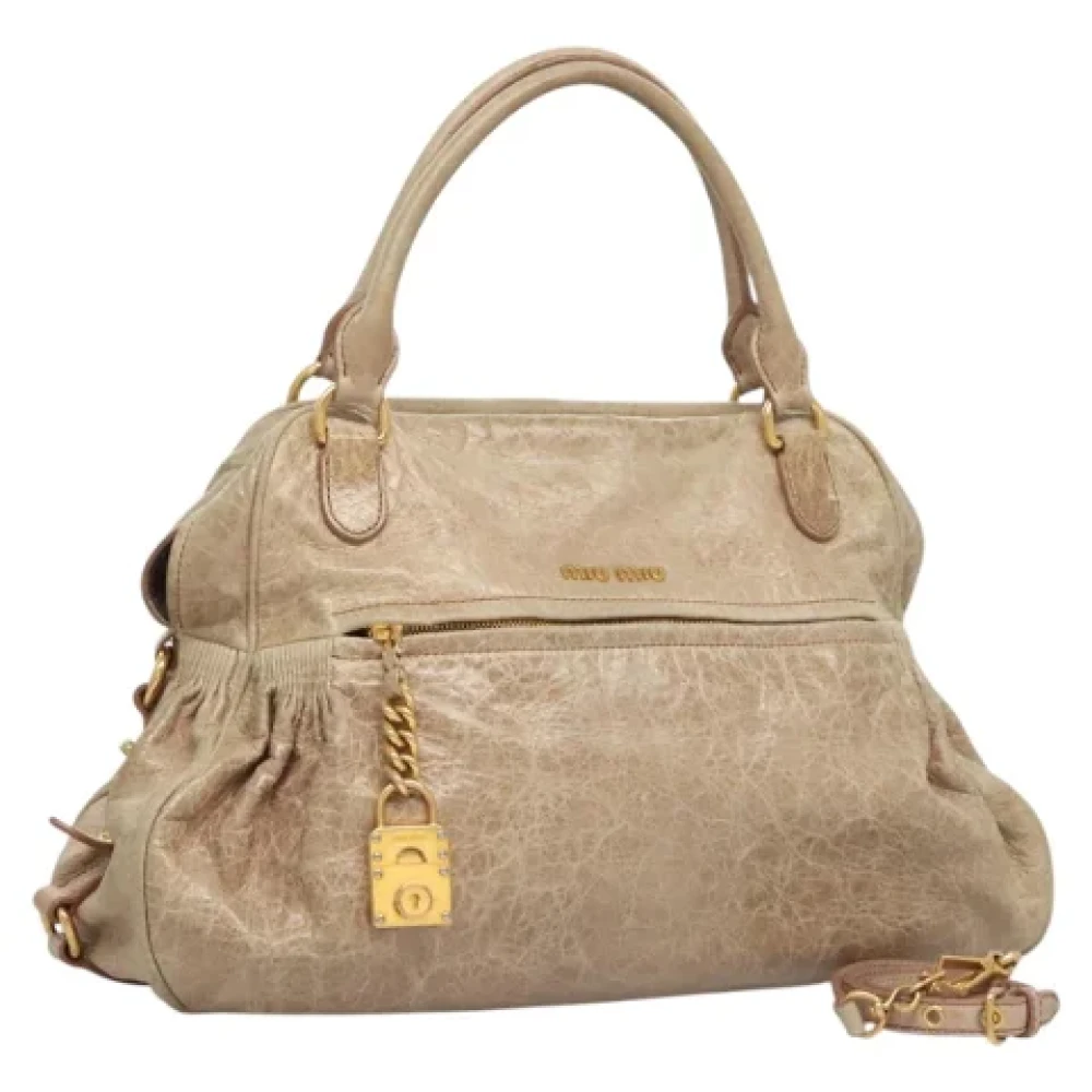 Pre-owned > Pre-owned Bags > Pre-owned Handbags - - Miu Miu Pre-owned - Modalova