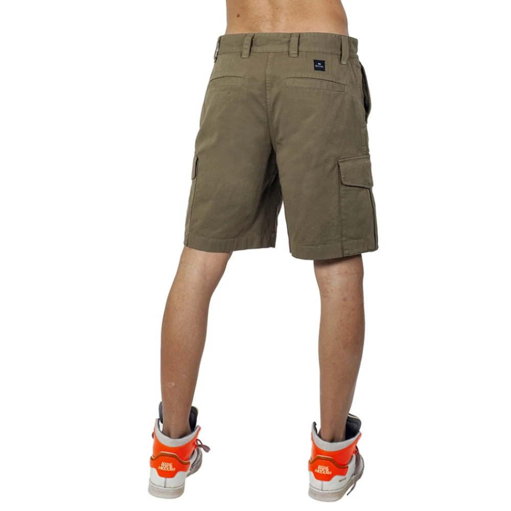 Paul Smith Cargo Shorts met Meerdere Zakken Green Heren