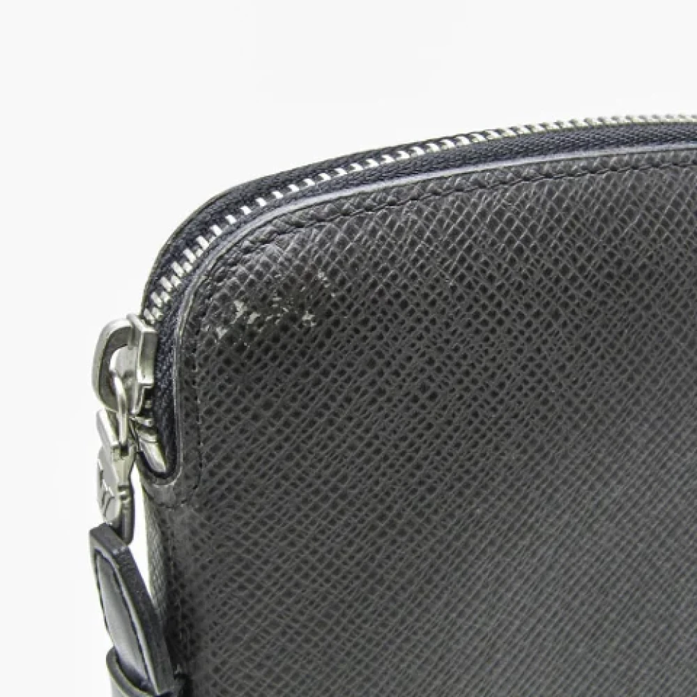 Louis Vuitton Vintage Pre-owned Leather wallets Black Heren
