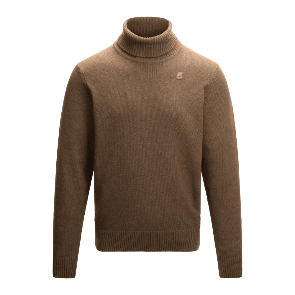 K-way Stijlvolle Gebreide Collectie Brown Heren
