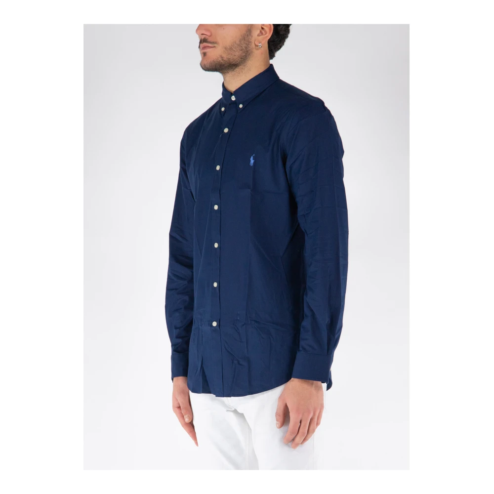 Polo Ralph Lauren Reguliere Overhemd Blue Heren