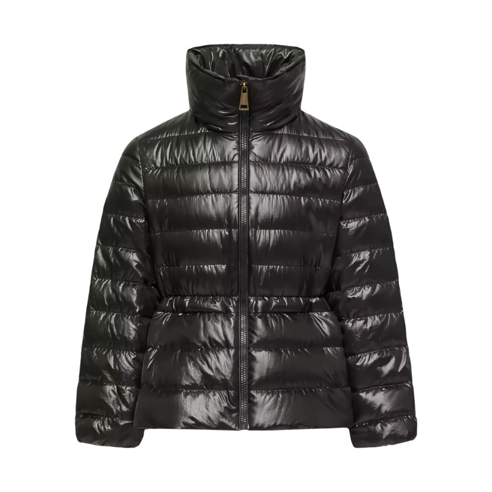 Moncler Black Winter Jackets, Female, 10 Y, Winter Jacket