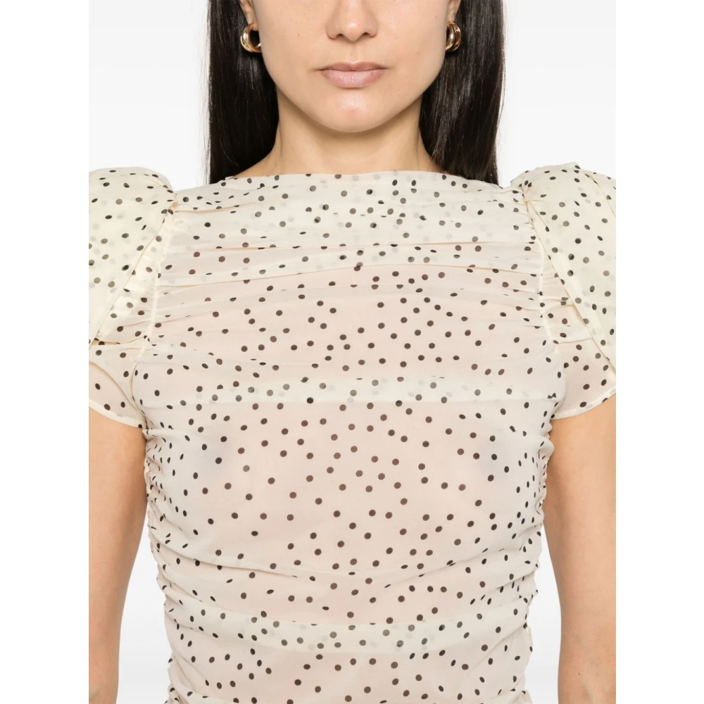Magda Butrym Beige Shirts voor Vrouwen Ss25 Beige Dames