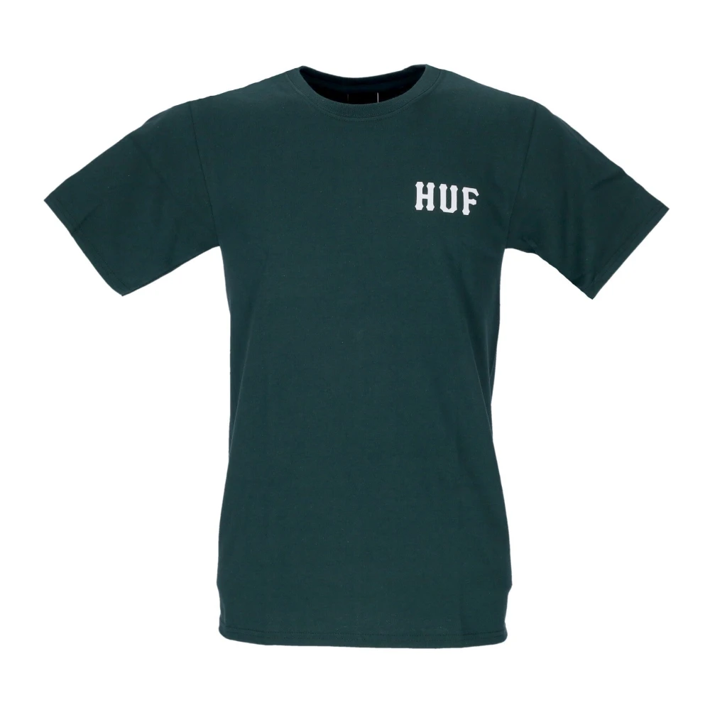 HUF Bosgroene Klassieke Heren T-shirt Green Heren