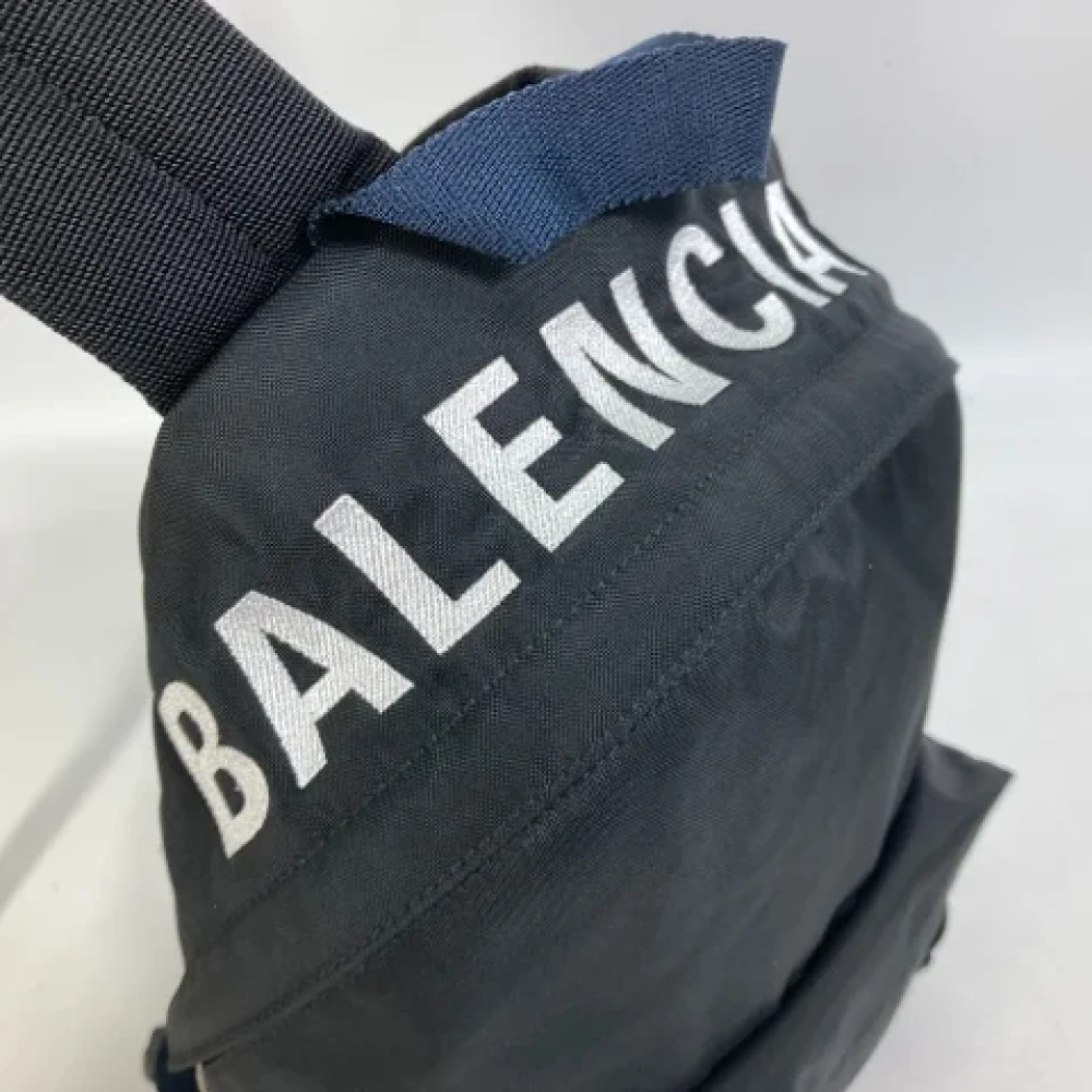 Balenciaga Vintage Pre-owned Fabric balenciaga-bags Black Dames