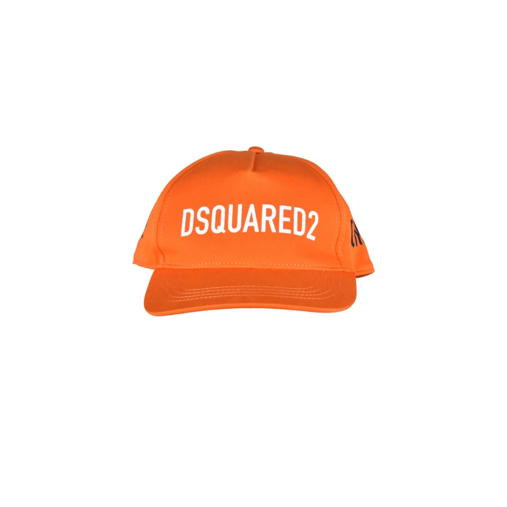 Dsquared2 Uomo Arancione - Cotton Hats - Accessories - One Size